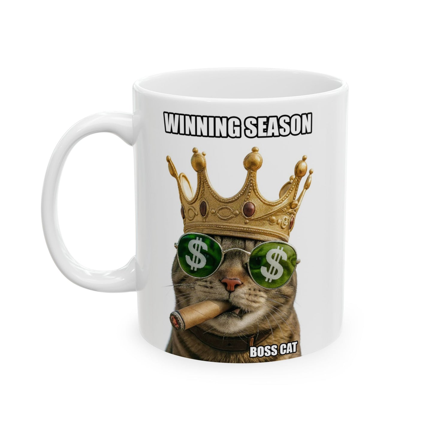 Boss Cat Mug – Winning Season