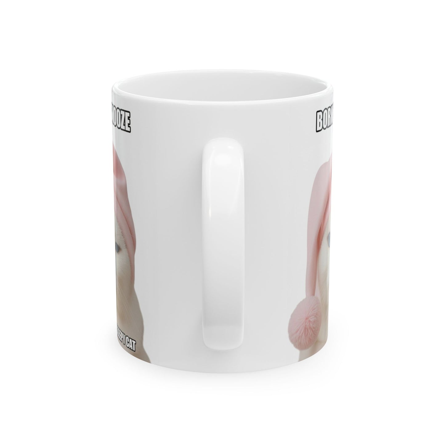 Sleepy Cat Mug – Born to Snooze